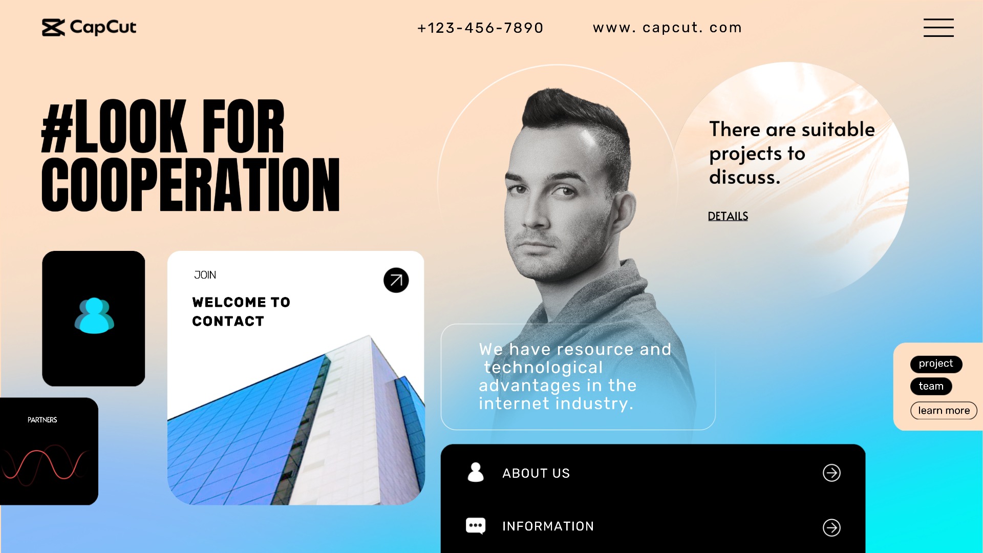 capcut template cover