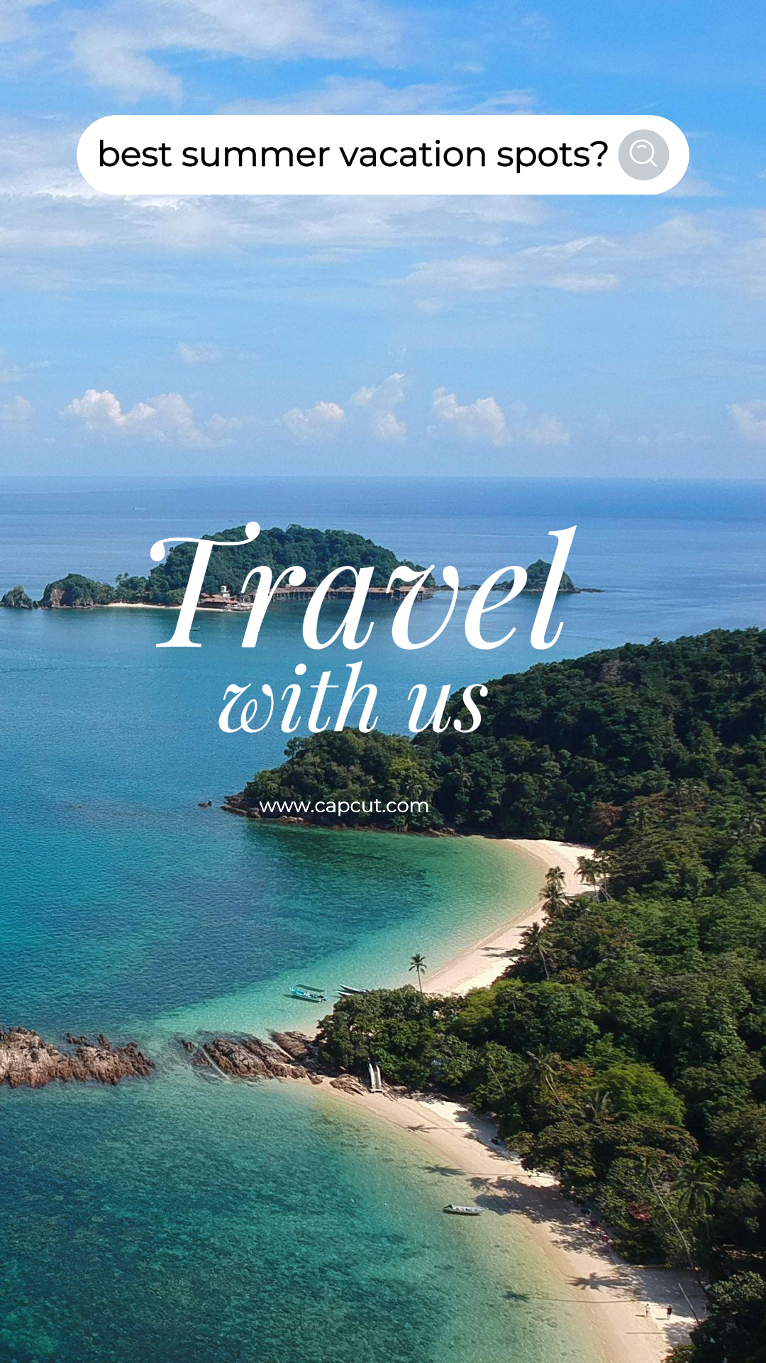 Viagem - Criativo - Tiktok - Island Search Bar