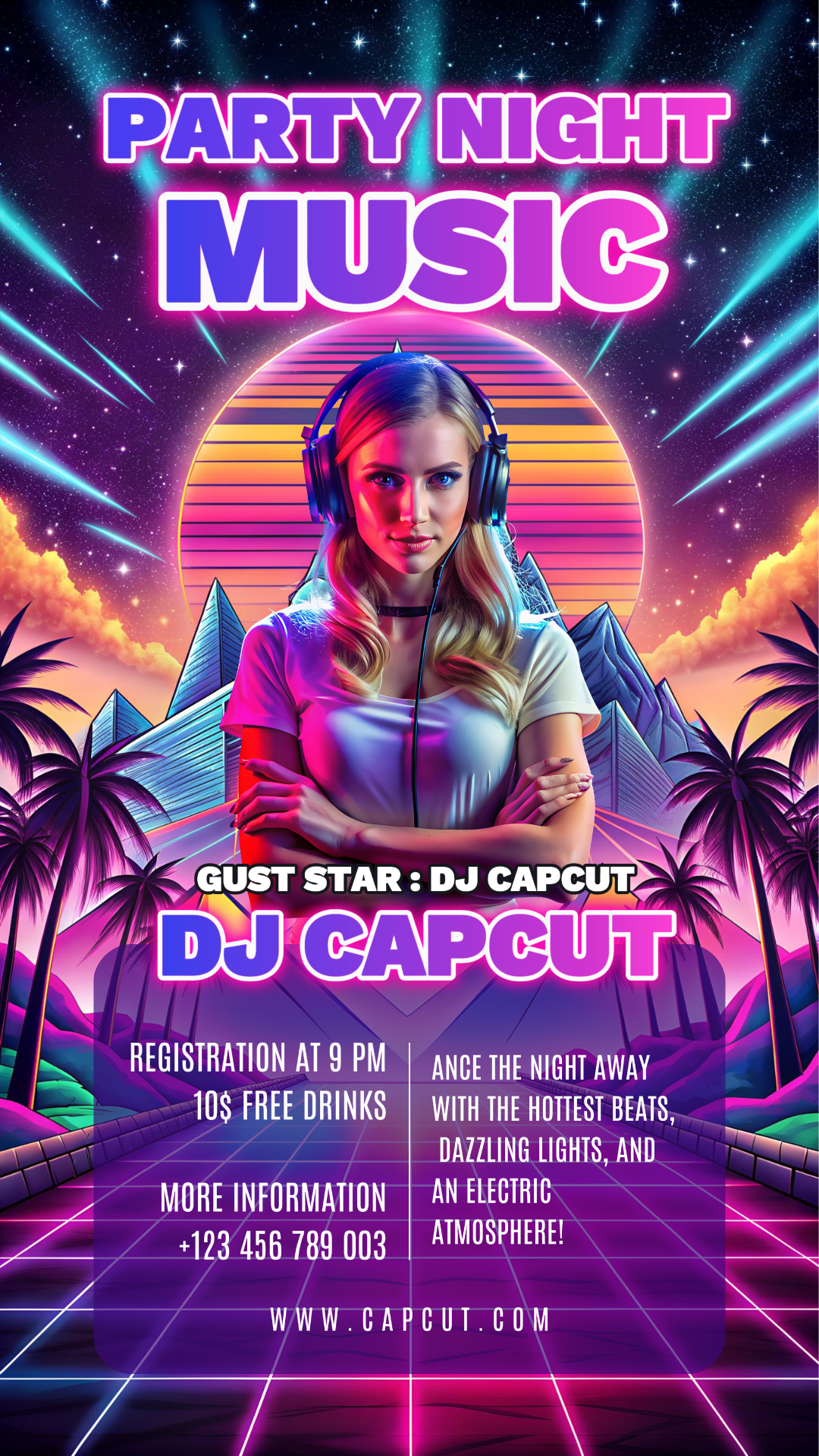 capcut template cover