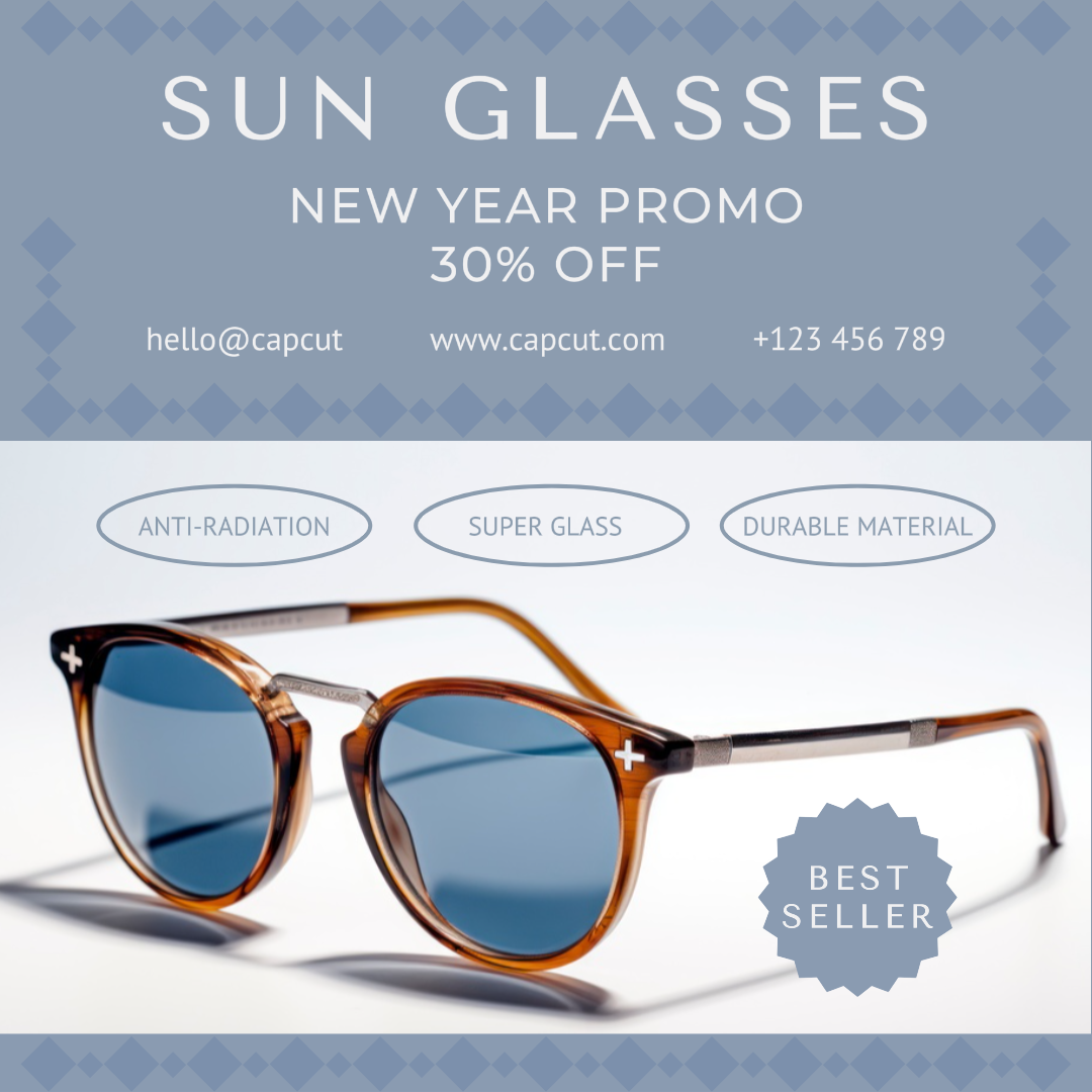 Sun Glasses Promo Instagram Post