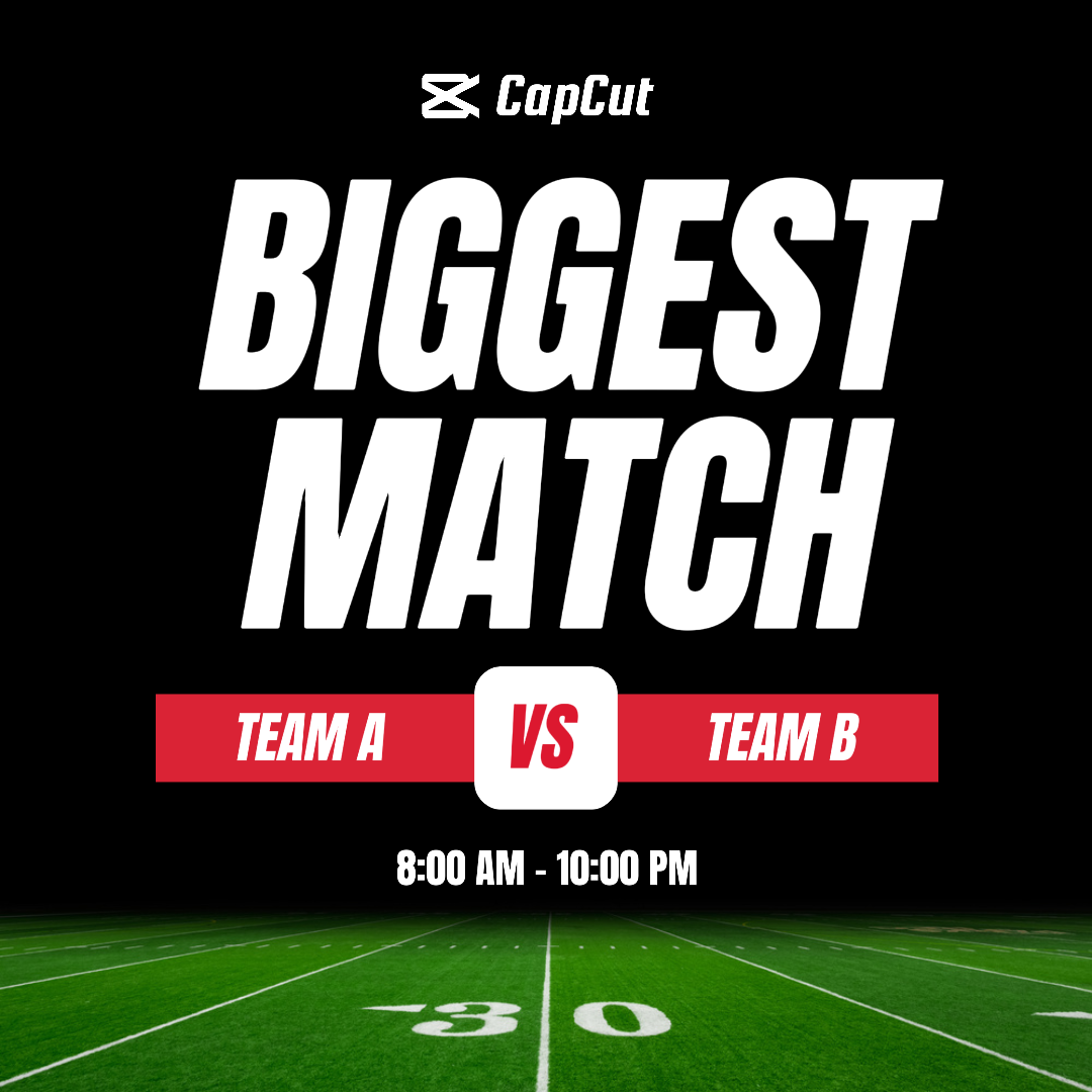 Football Template - Biggest Match