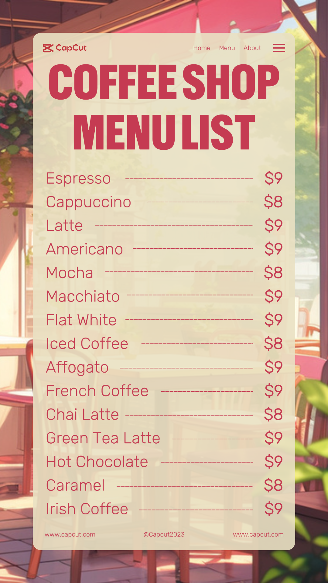 capcut template cover