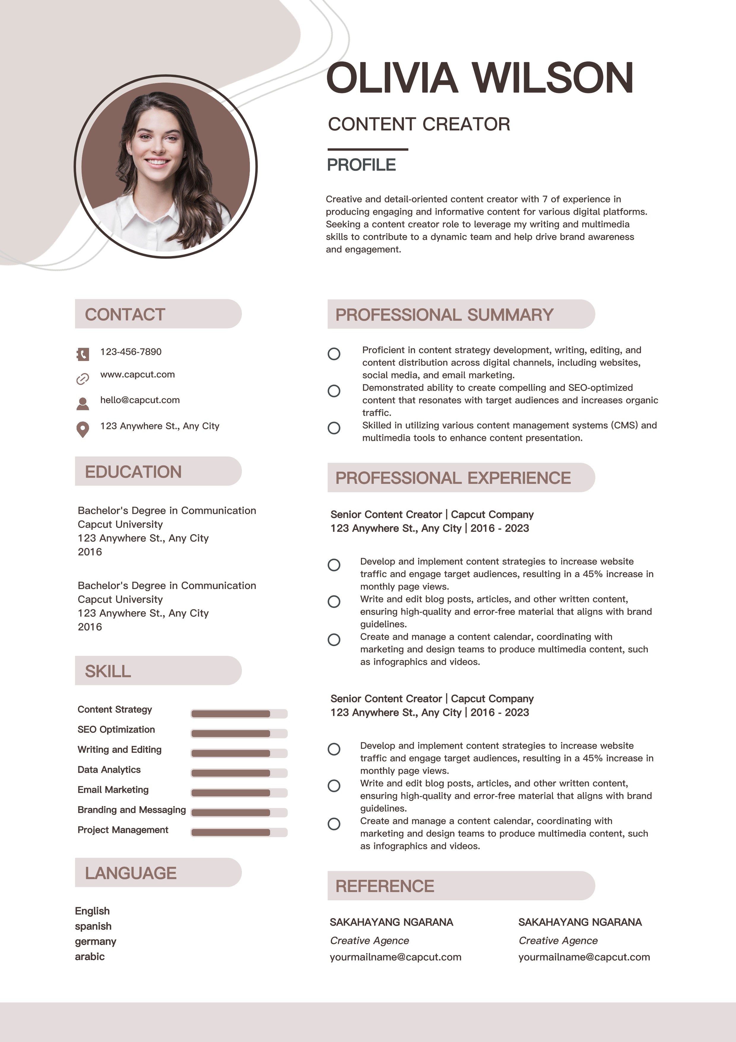 capcut template cover