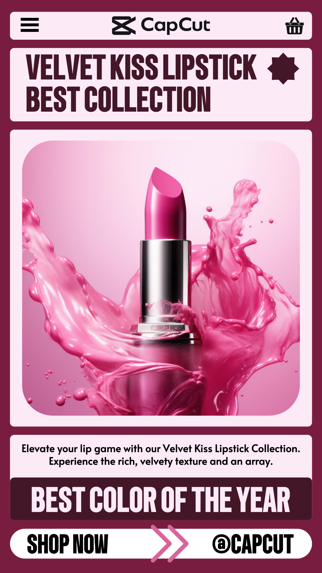 capcut template cover