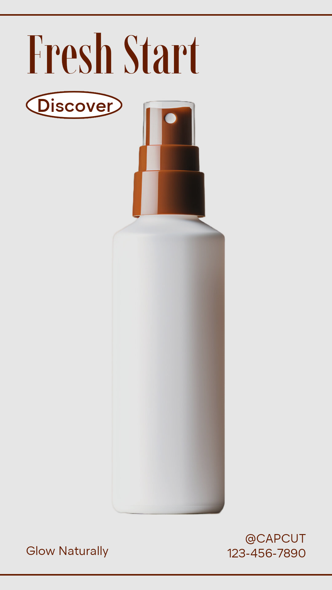 Belleza y cuidado personal Exhibición de productos Nueva llegada