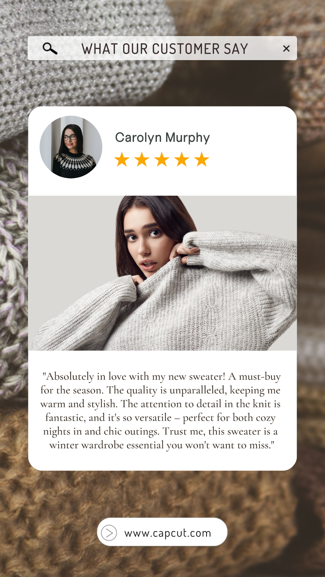 capcut template cover