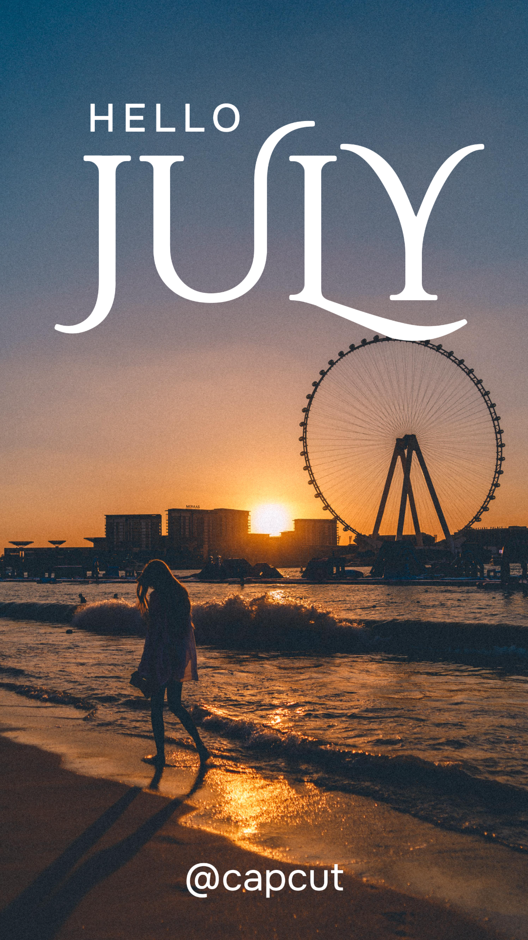 Wallpaper Aesthetic Hello July