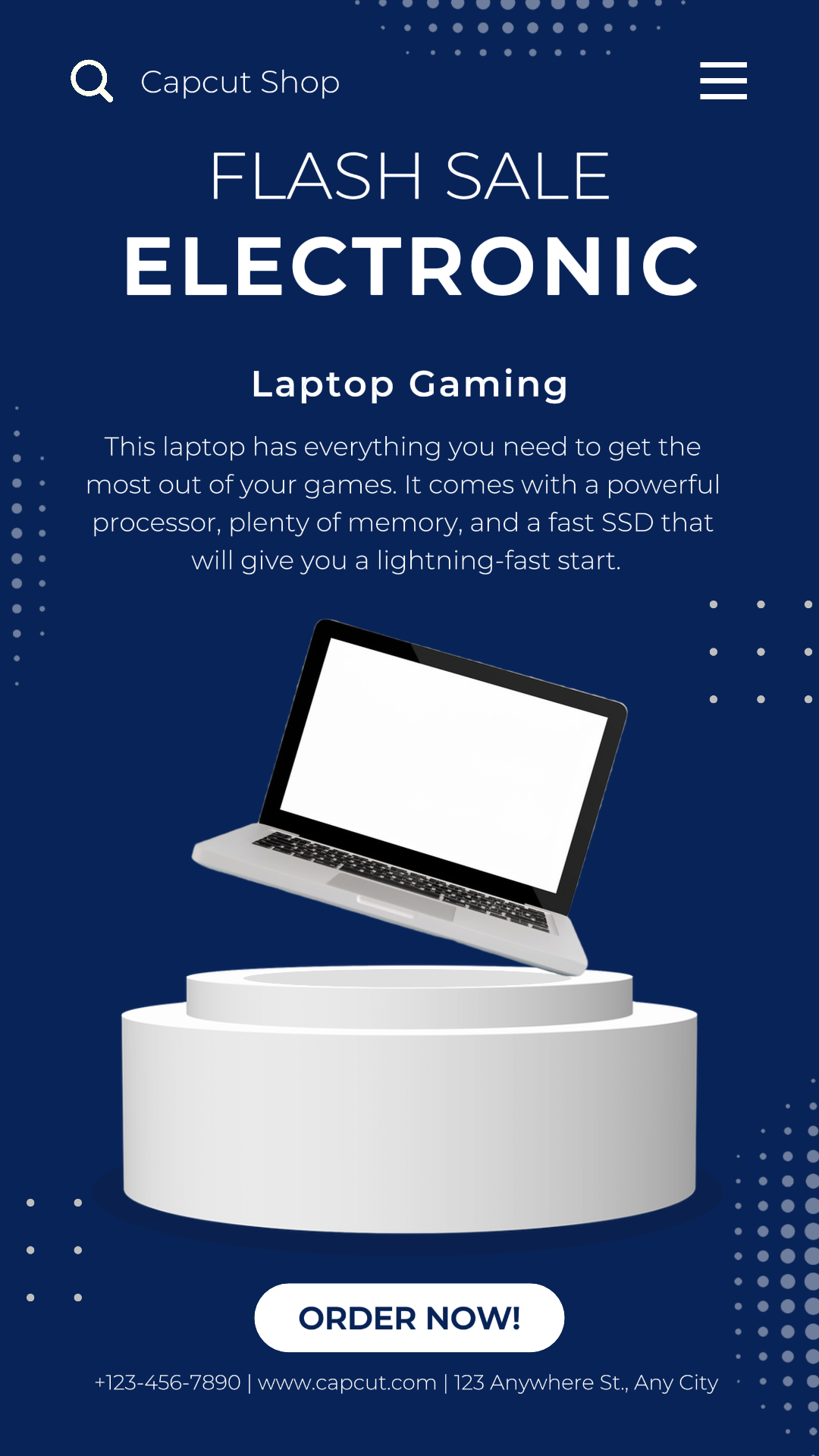 capcut template cover