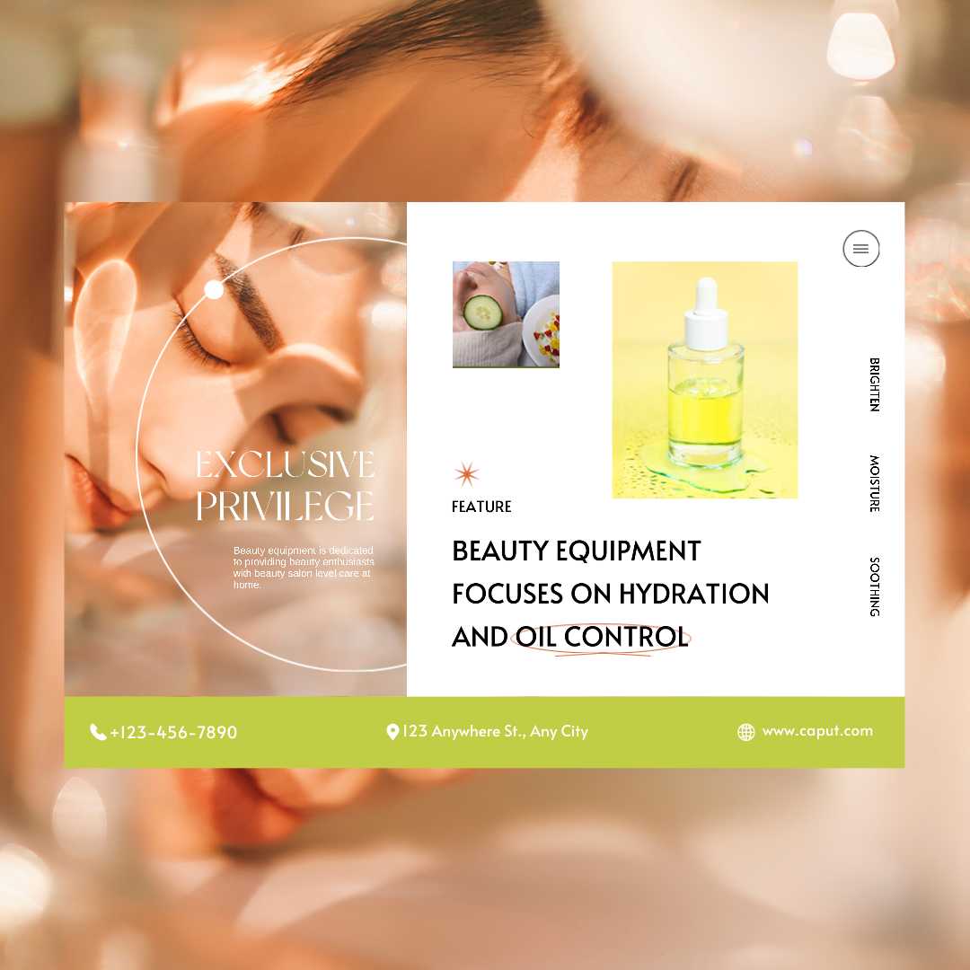 Belleza y exhibición de aceites esenciales Sencillez