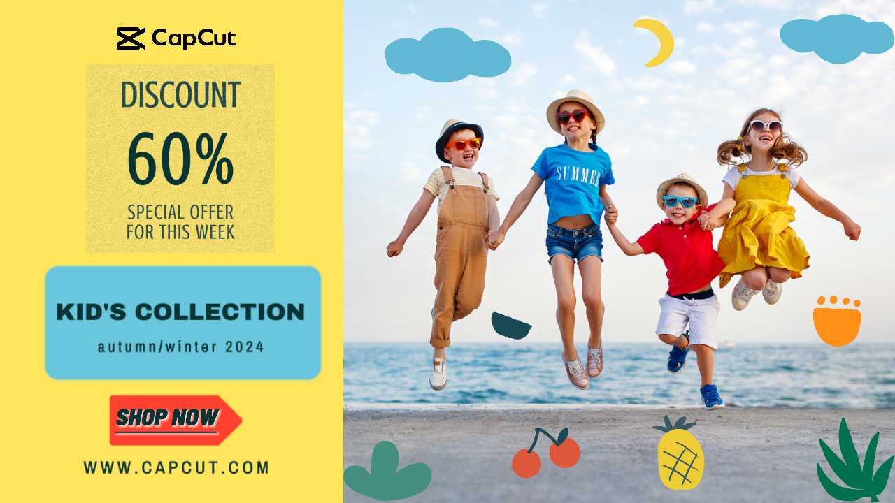 Promoción de venta de moda para niños miniatura de youtube