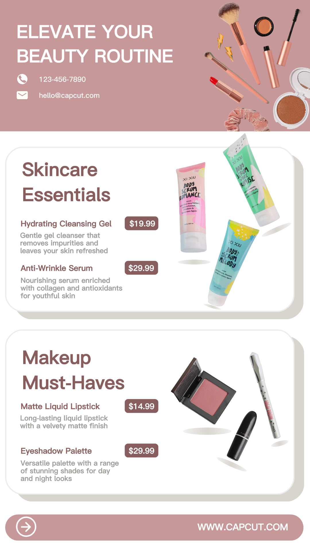 capcut template cover