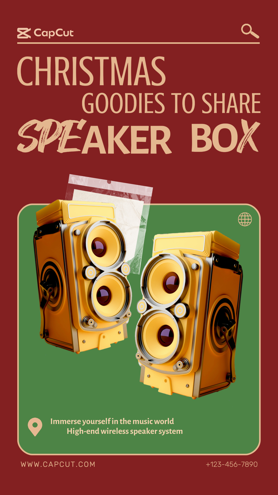 Produits électroniques de Noël Son électronique