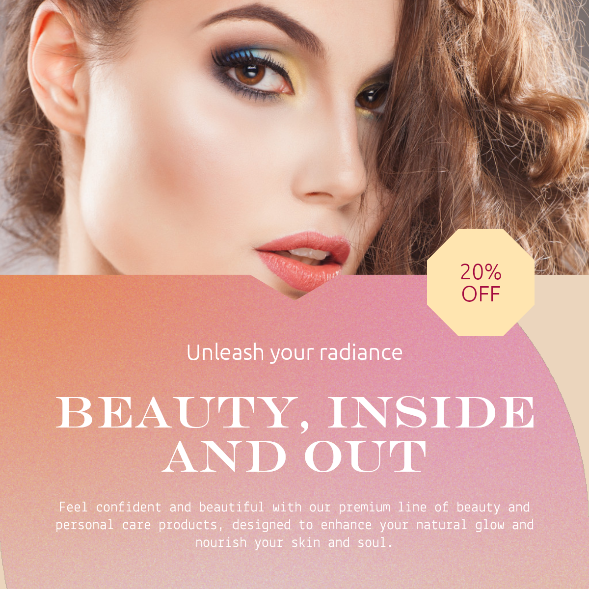 Beauty & Personal care Product display