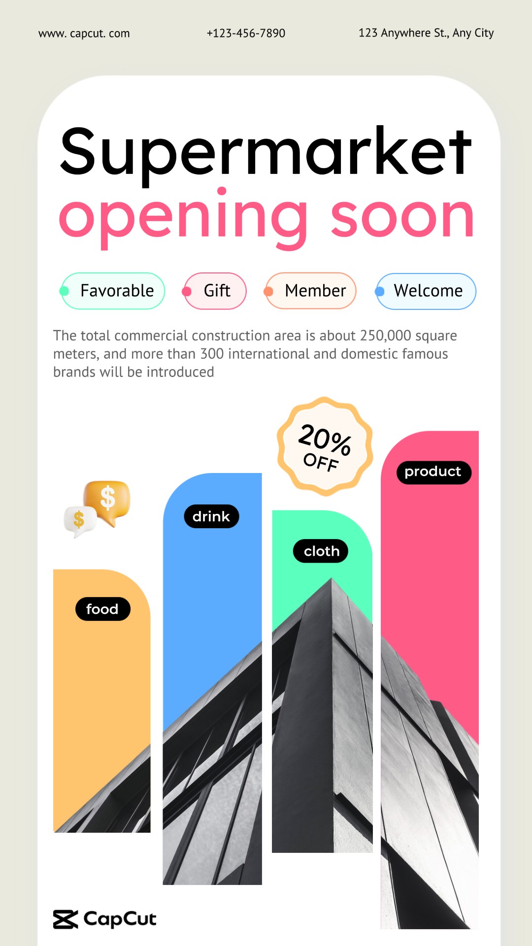 capcut template cover