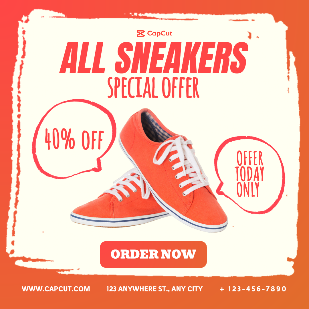 Publicación de Instagram de Promoción de Calzado