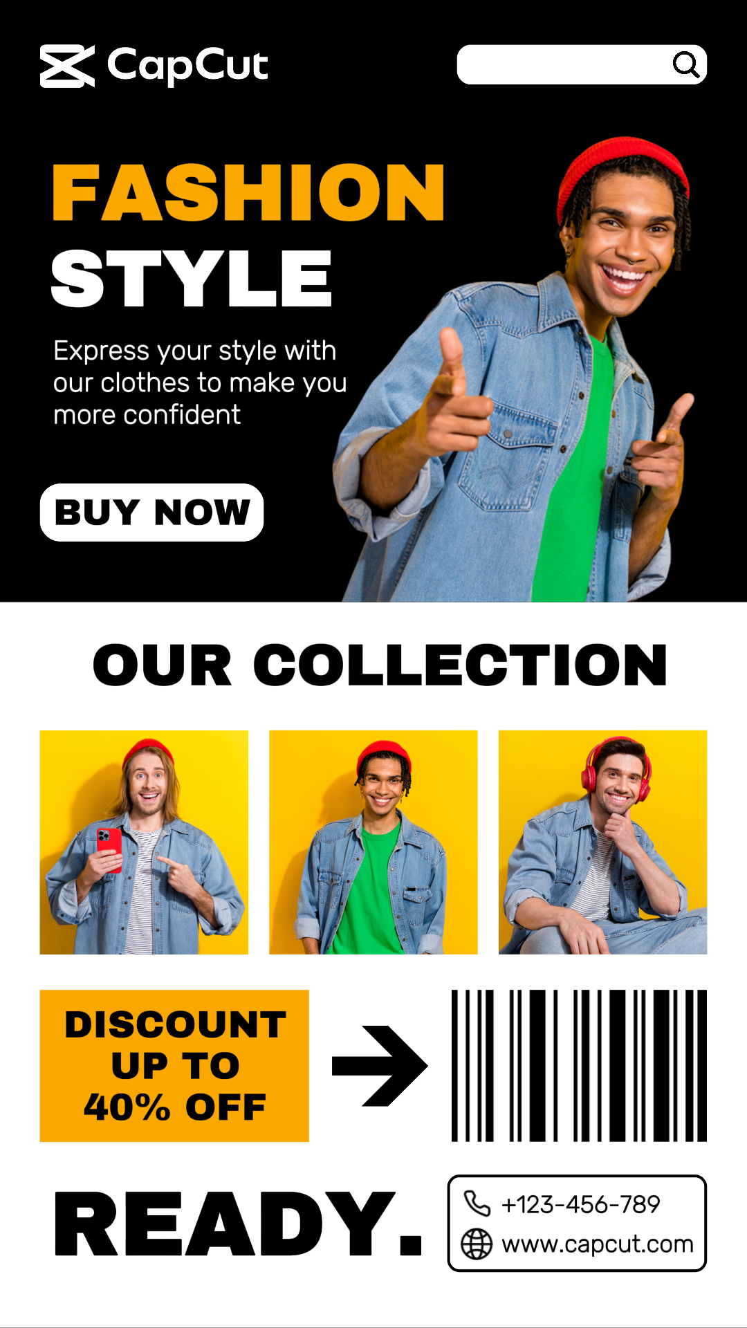 capcut template cover