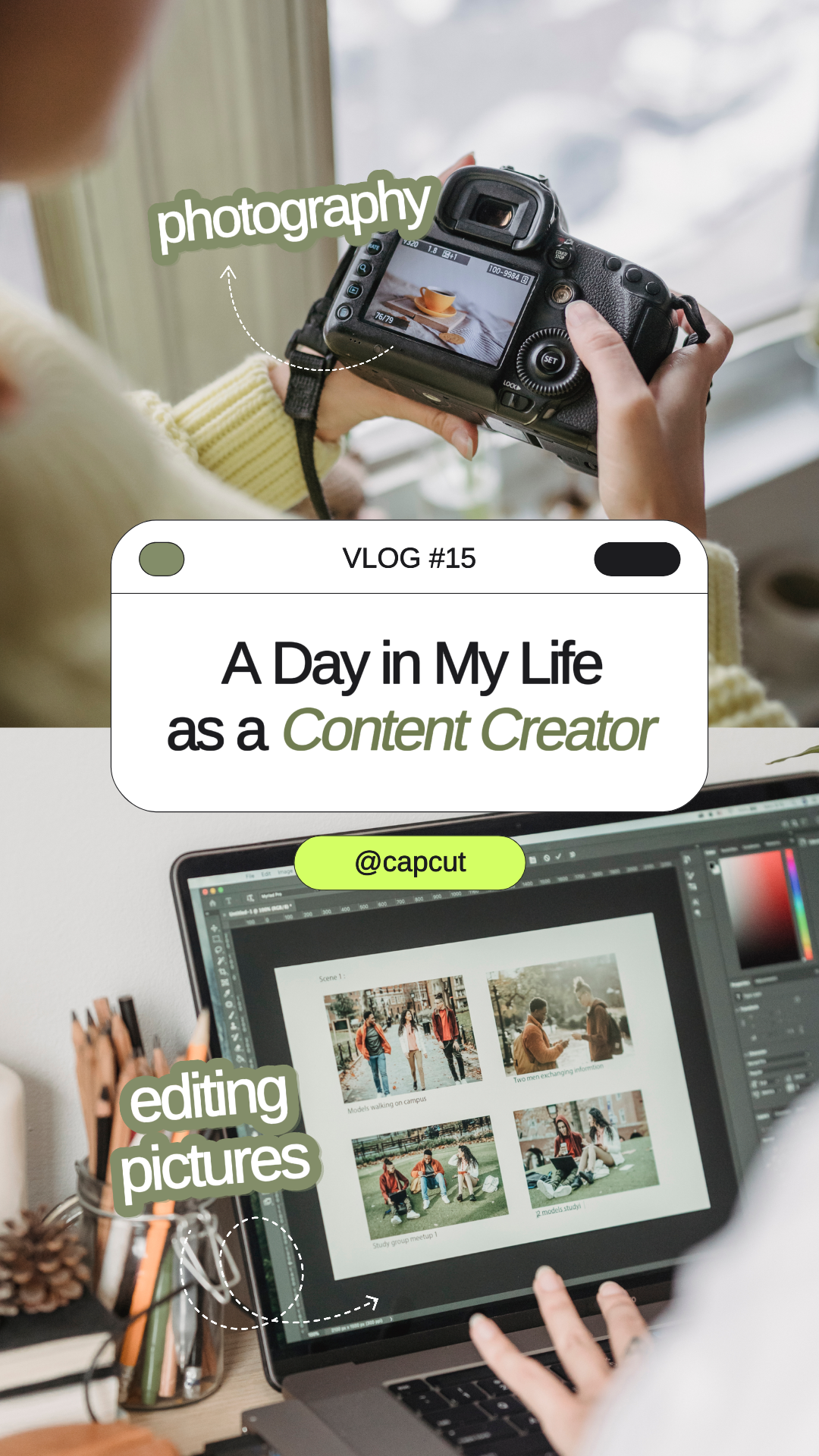 capcut template cover