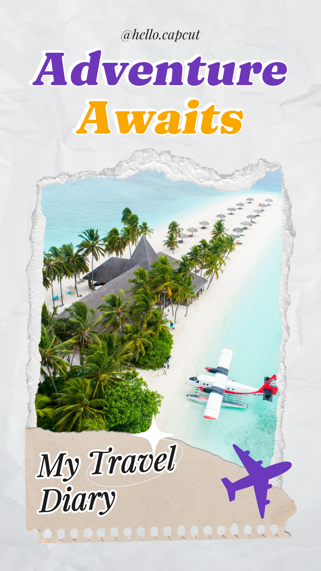 Miniature Tiktok - Couverture vidéo de My Travel Diary Tiktok