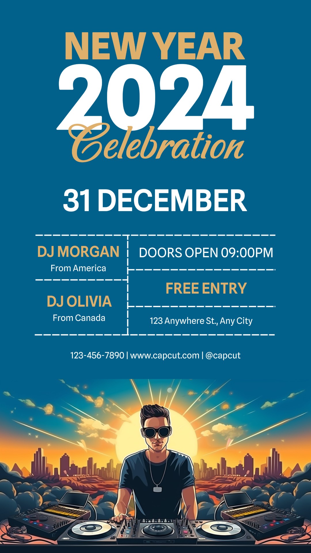 capcut template cover