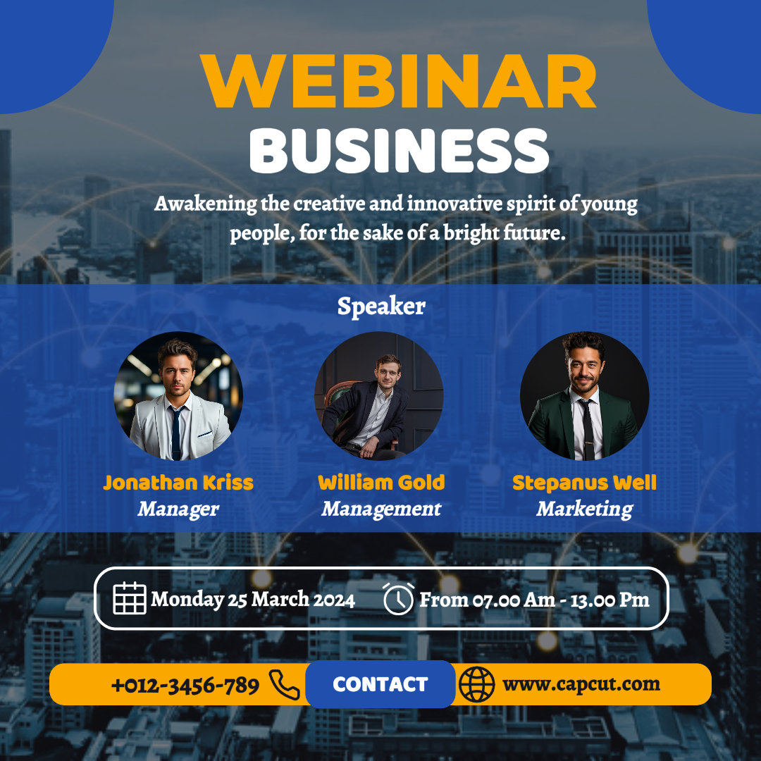 Webinar Business Postingan Instagram Conceptual