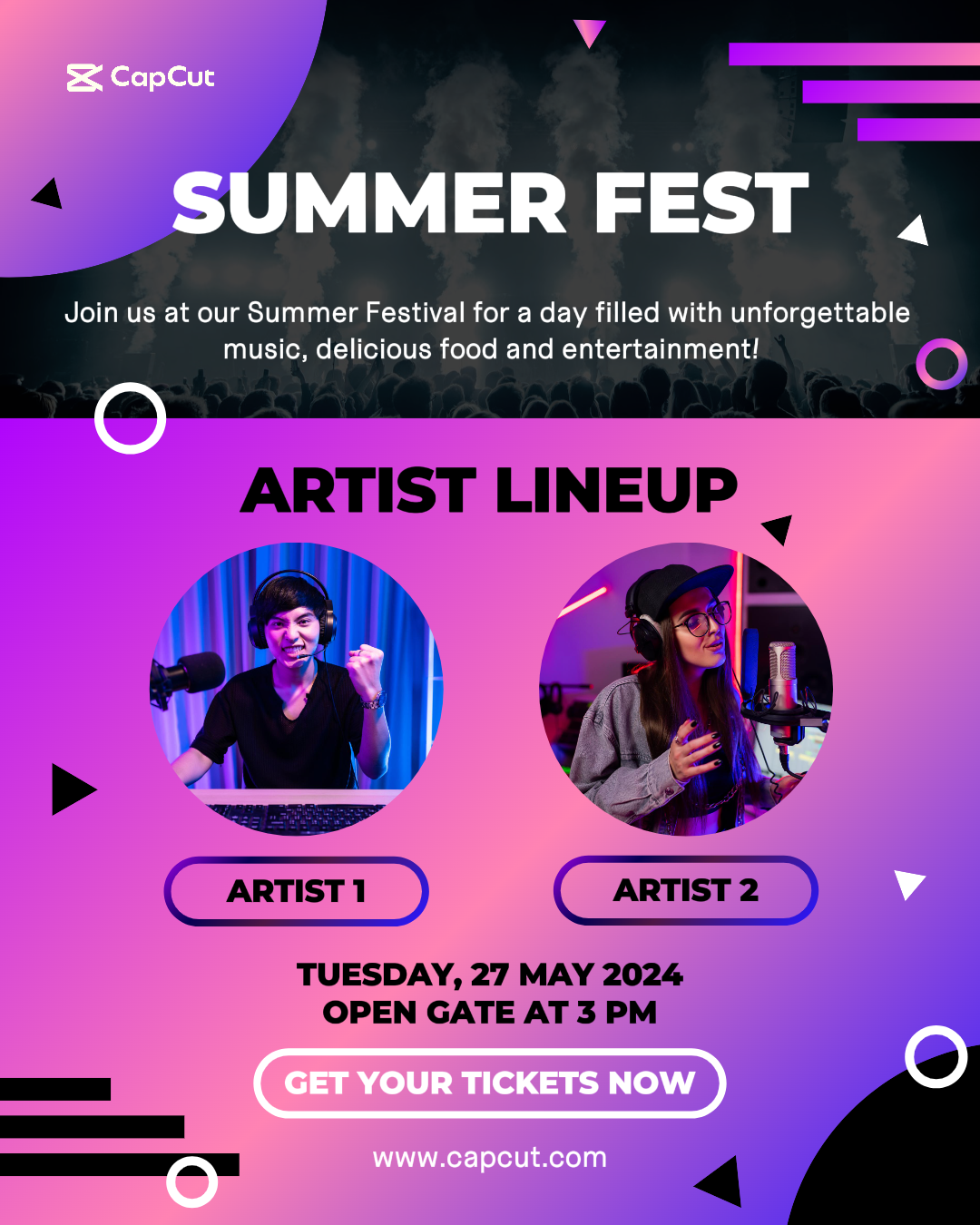 capcut template cover