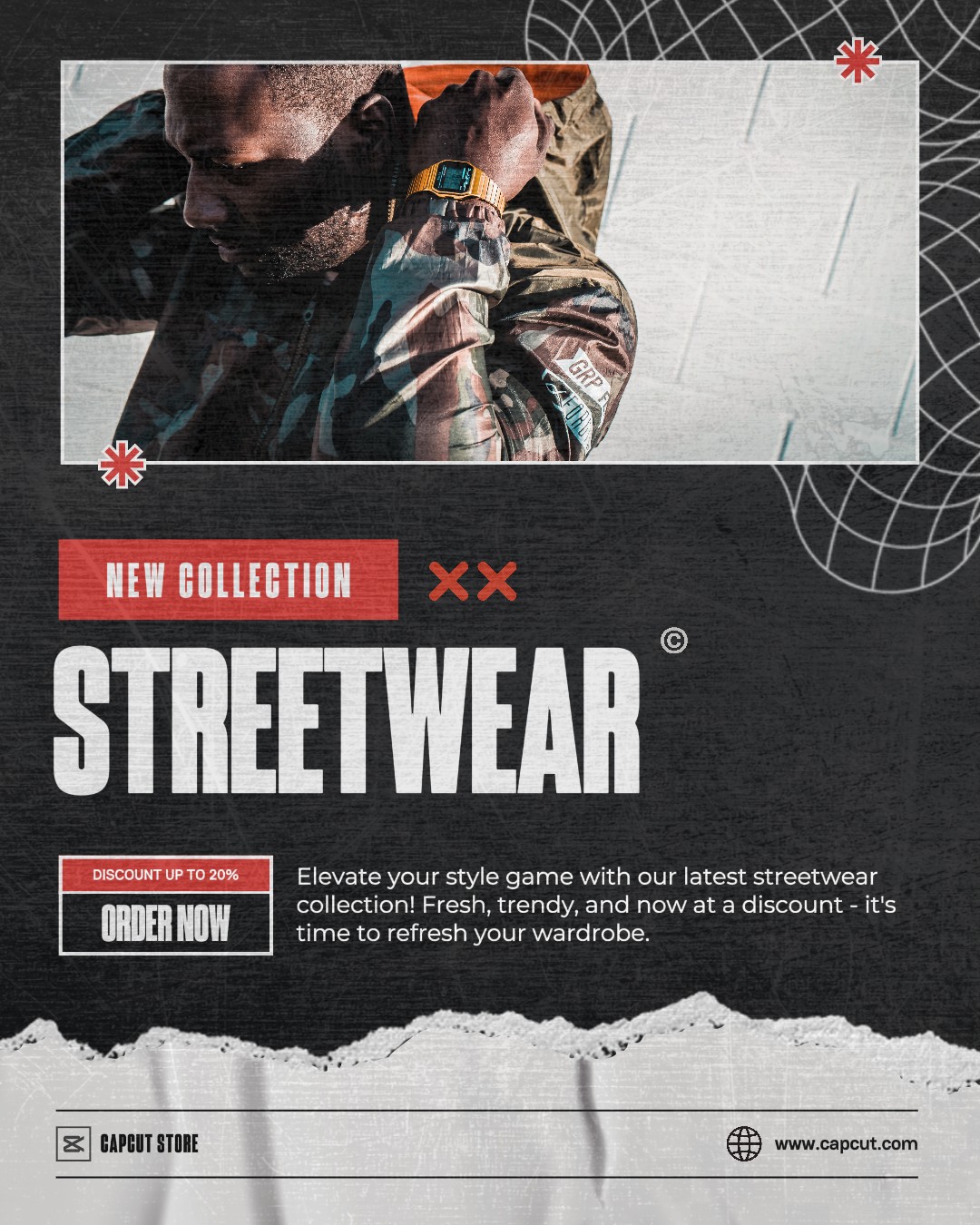 capcut template cover