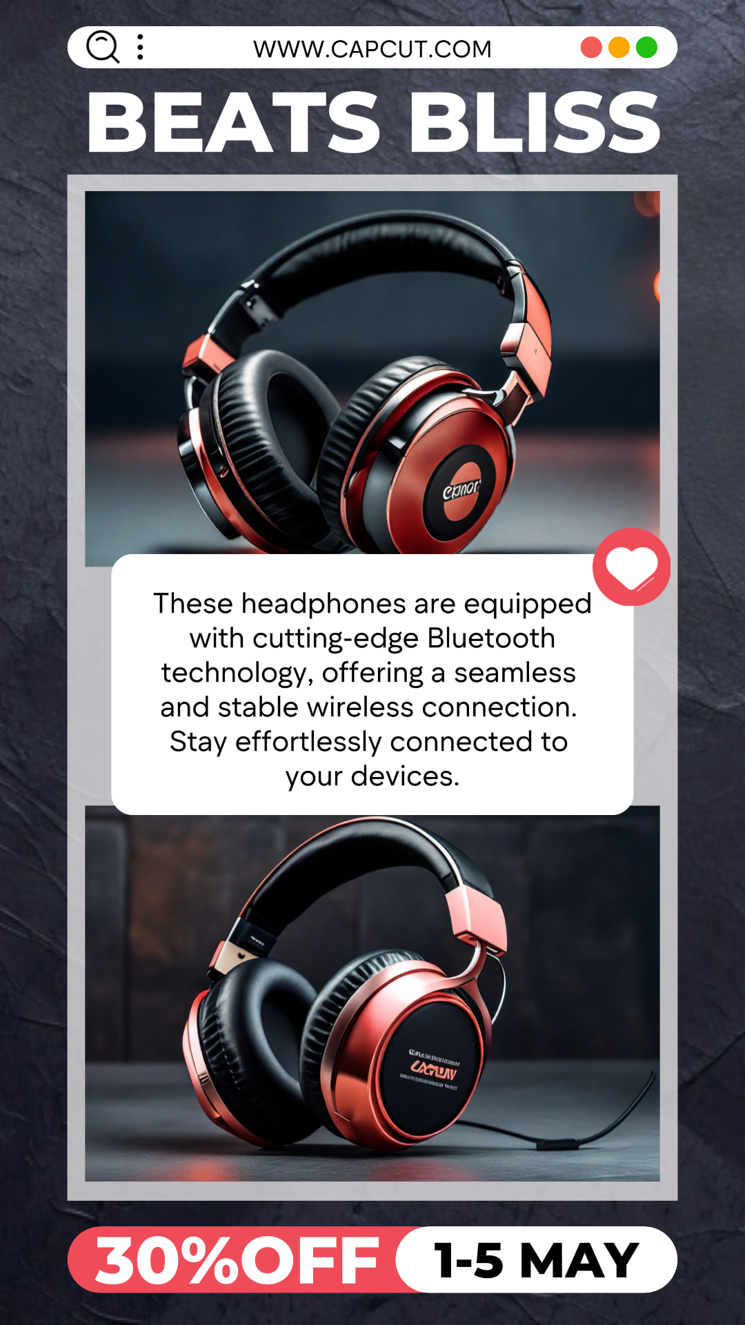 capcut template cover