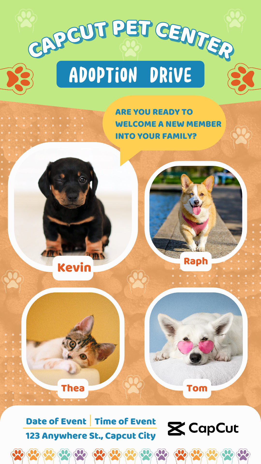 capcut template cover