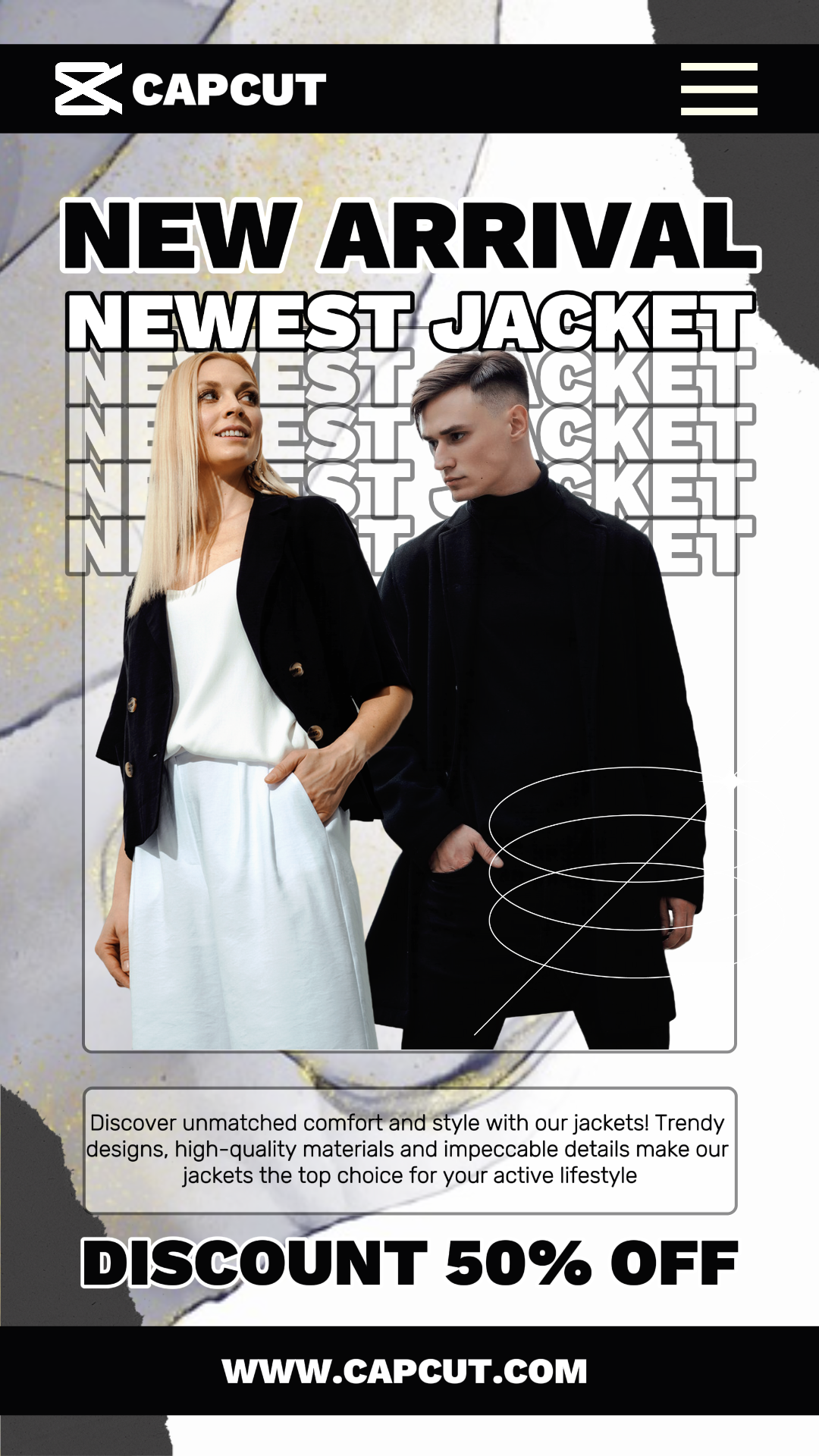 capcut template cover