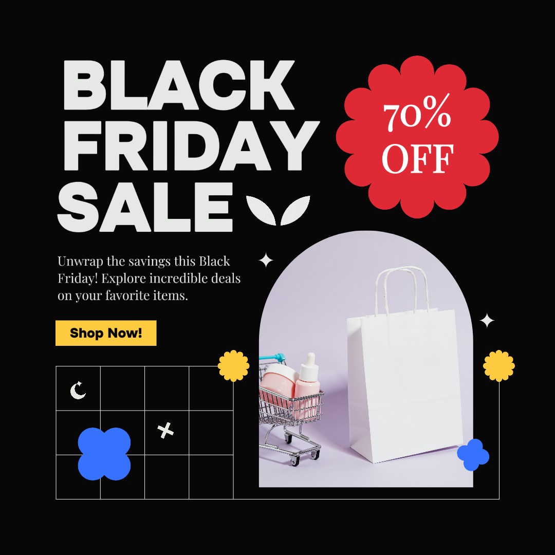 Promoção de promoção Black Friday