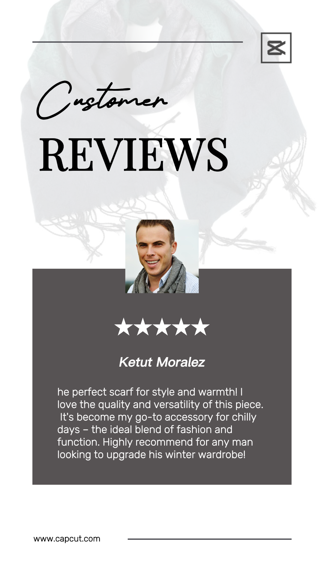 capcut template cover