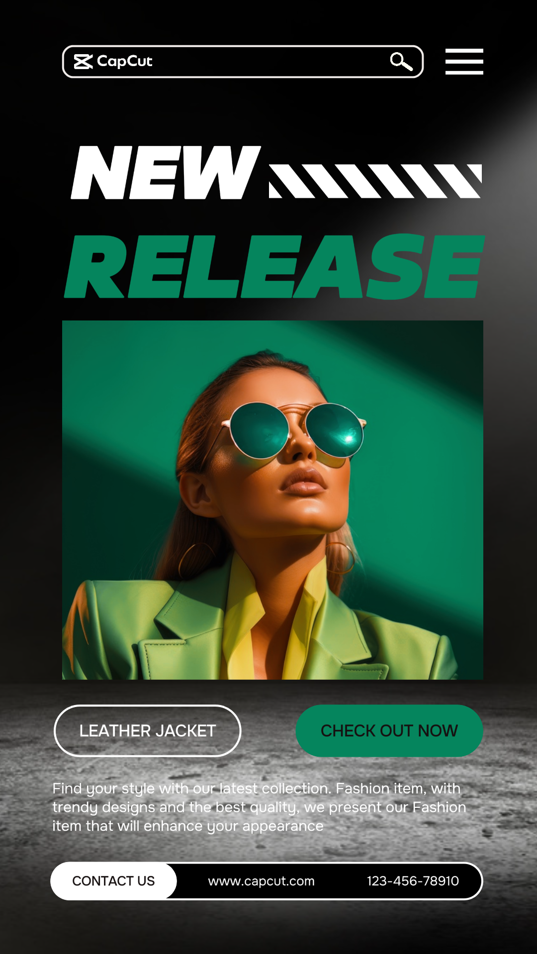 capcut template cover