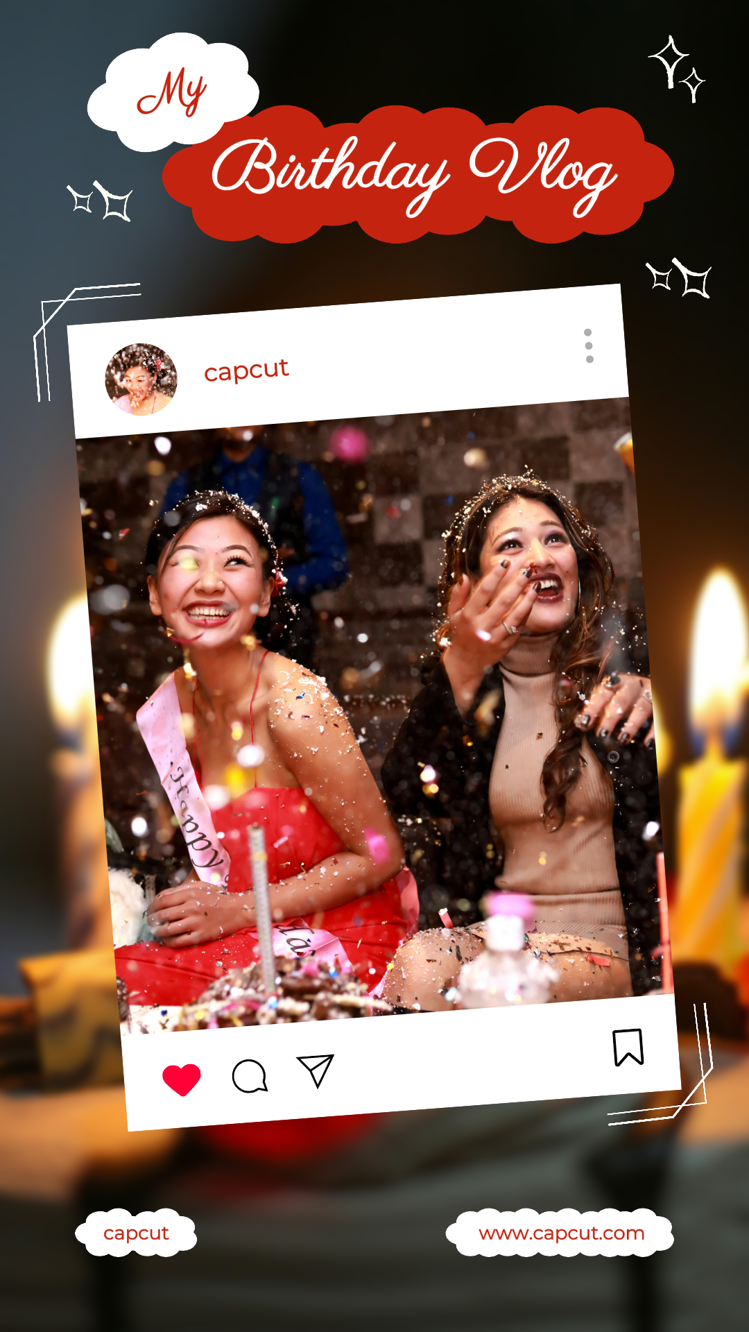 capcut template cover