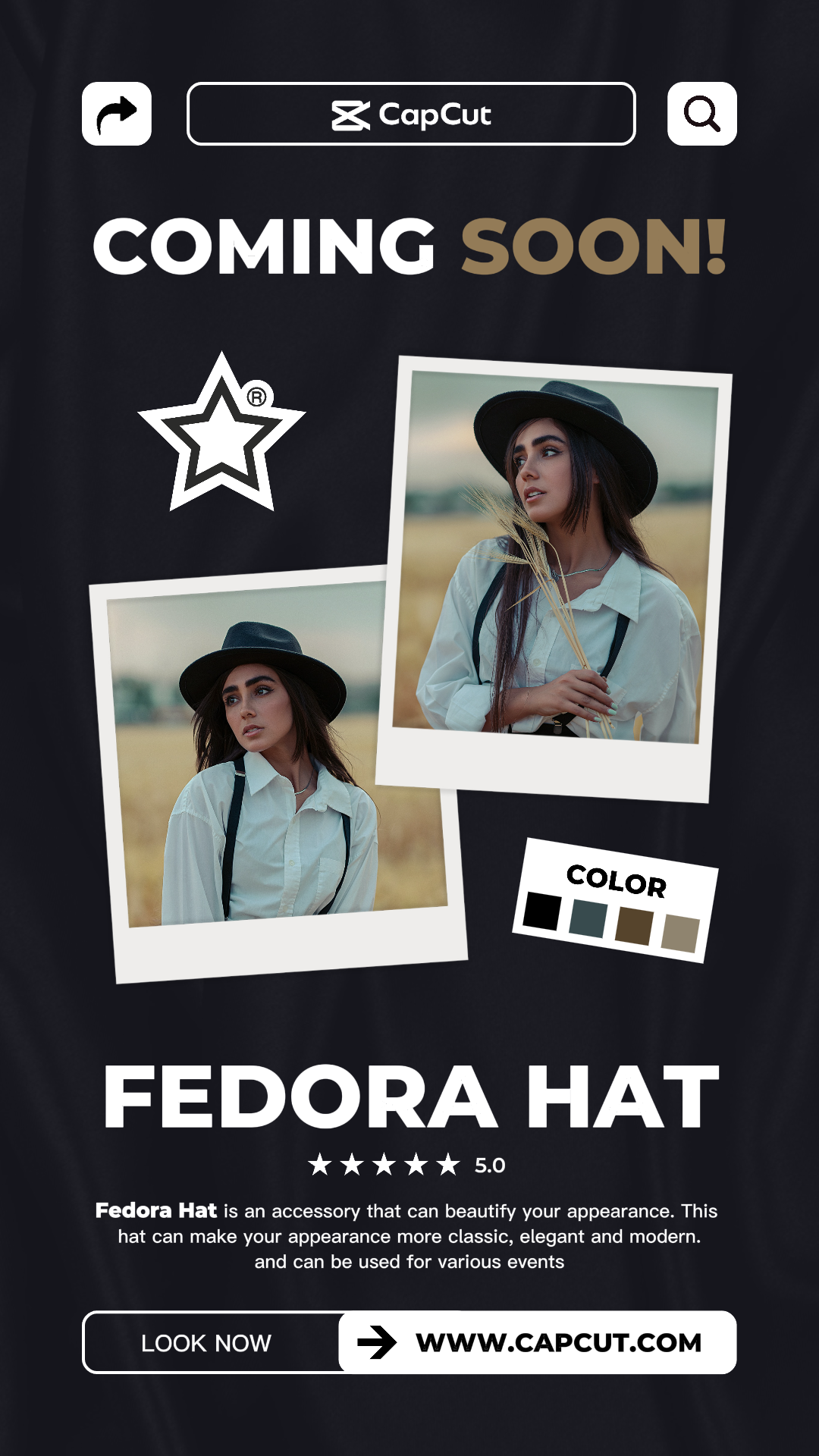 capcut template cover