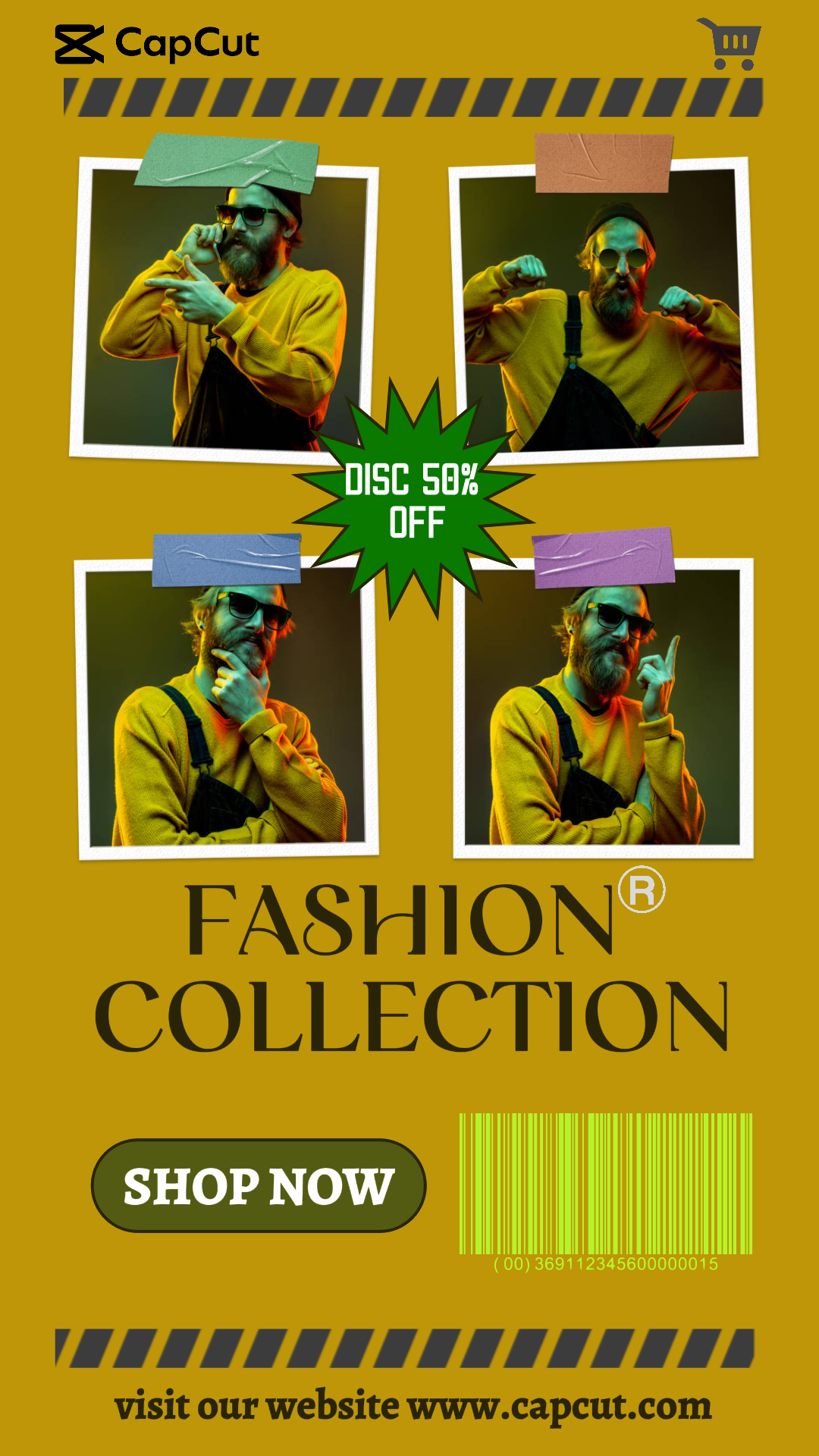 capcut template cover