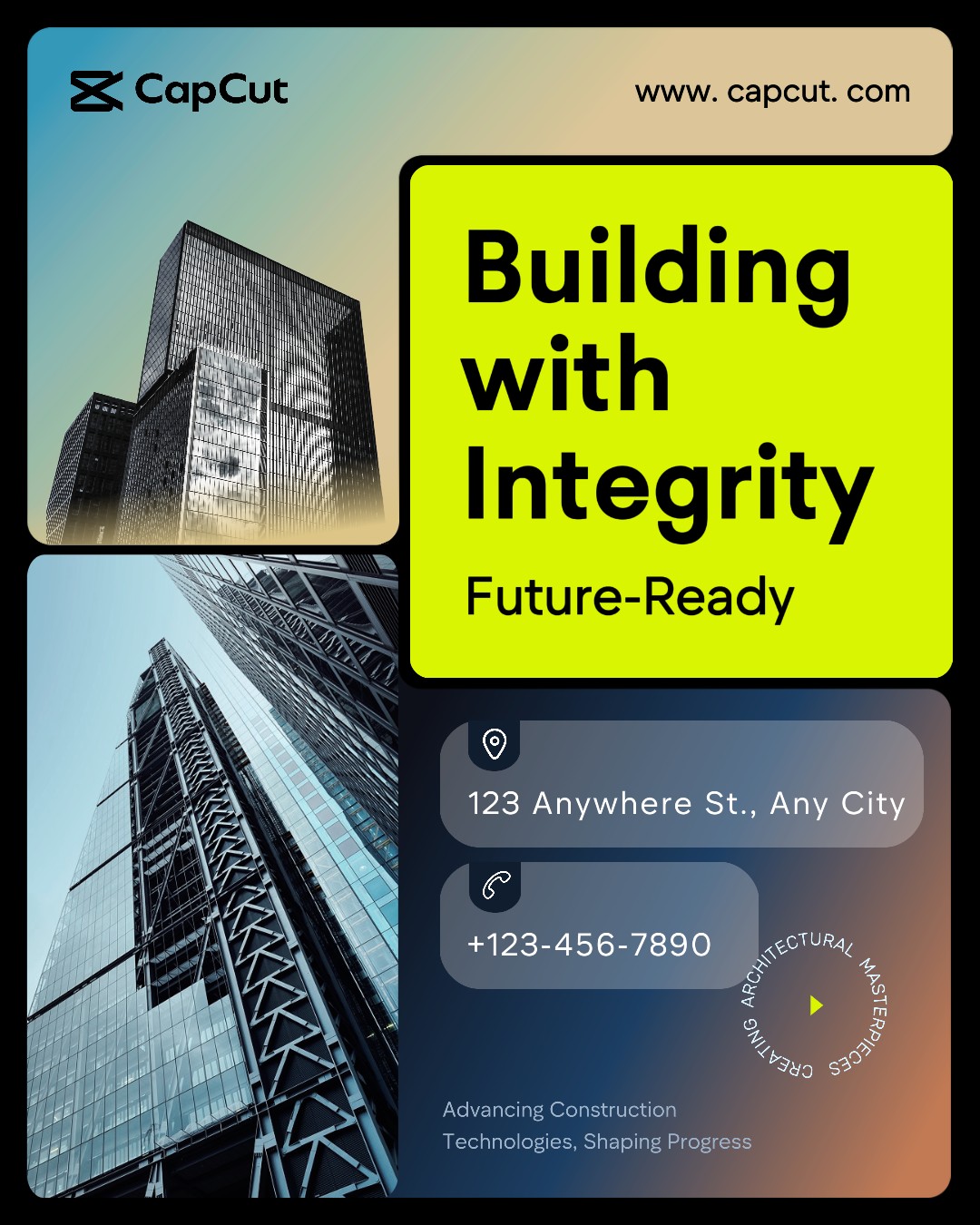 capcut template cover