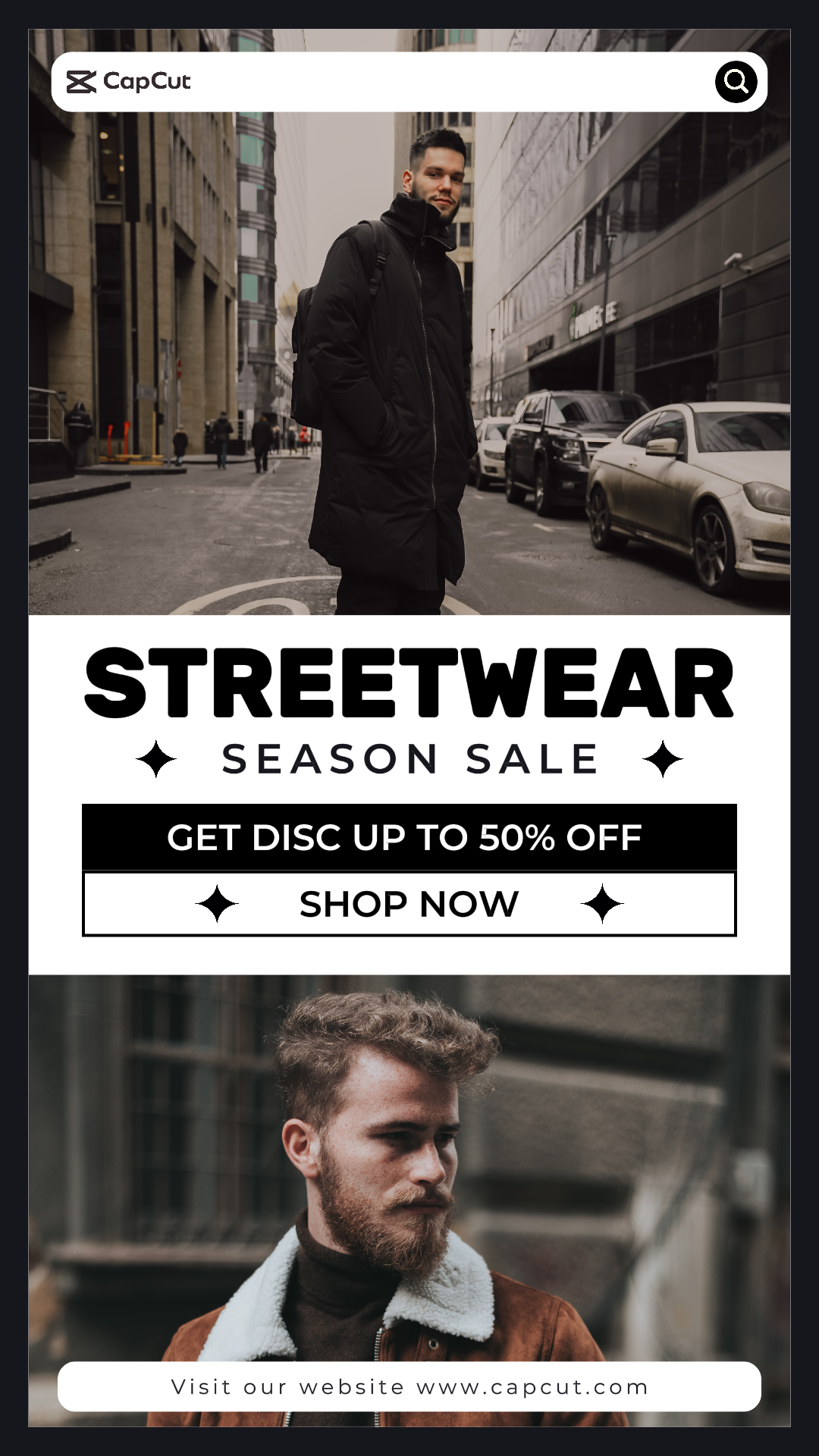 capcut template cover