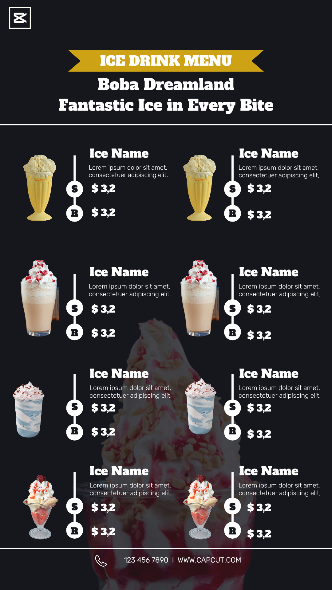 capcut template cover