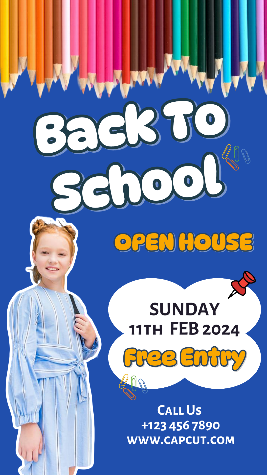 Education & Training Creative Poster Back to School