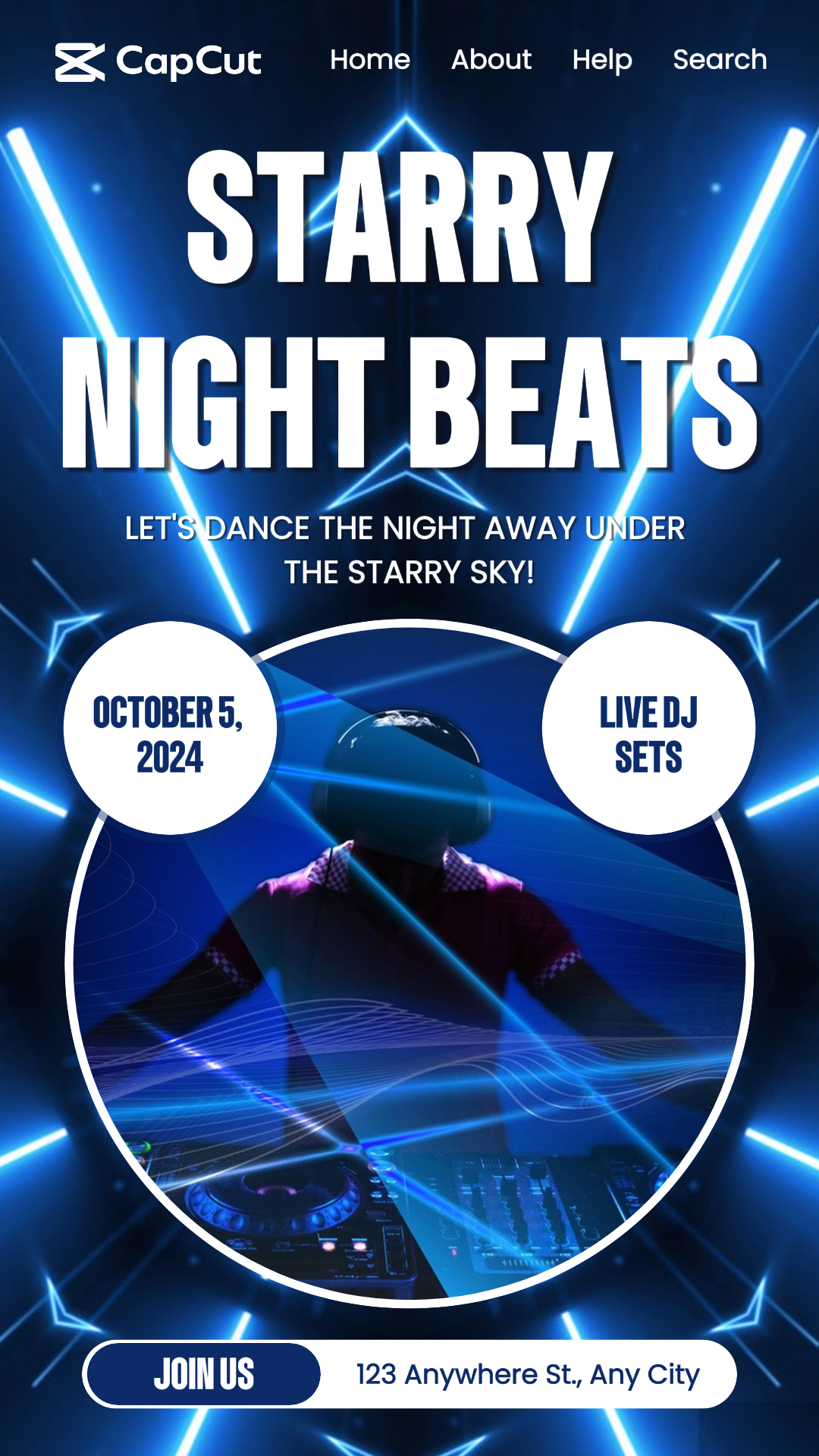 capcut template cover