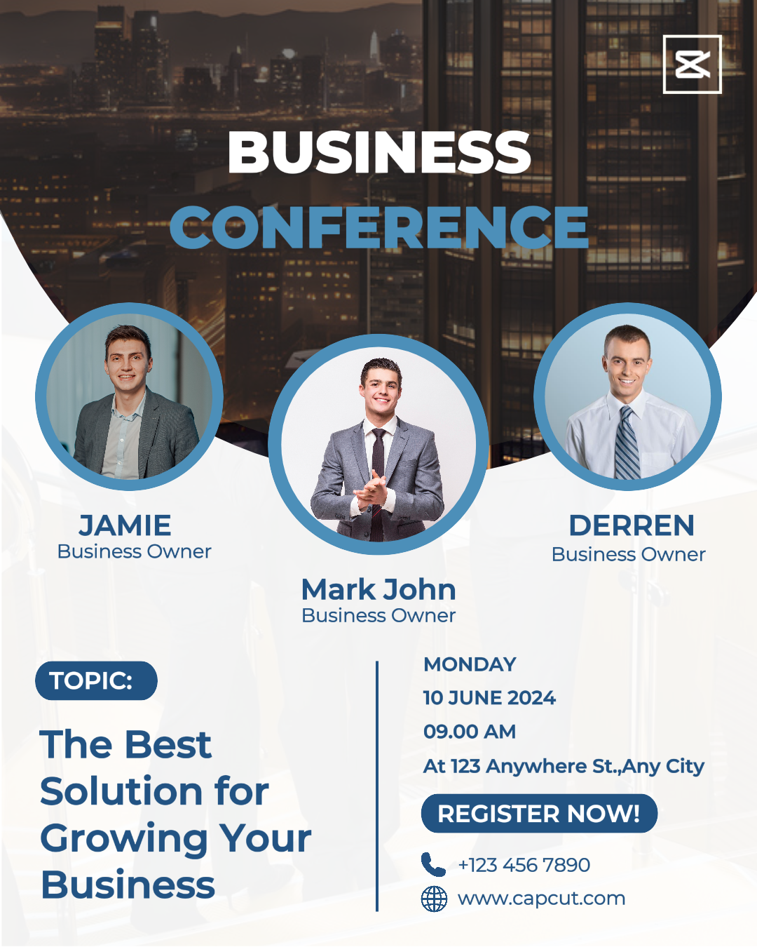 capcut template cover