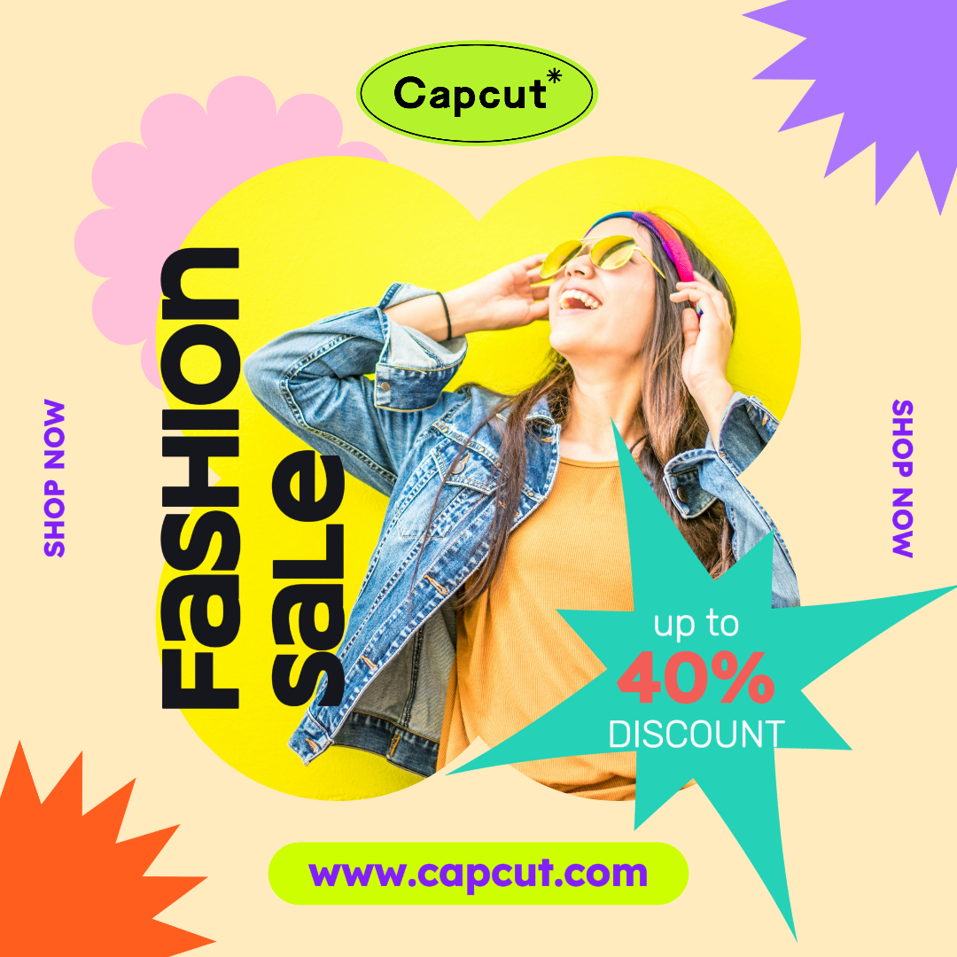Clothing and shoes - Marketing Poster Fashion - Instagram Post - Eye-Catching Style