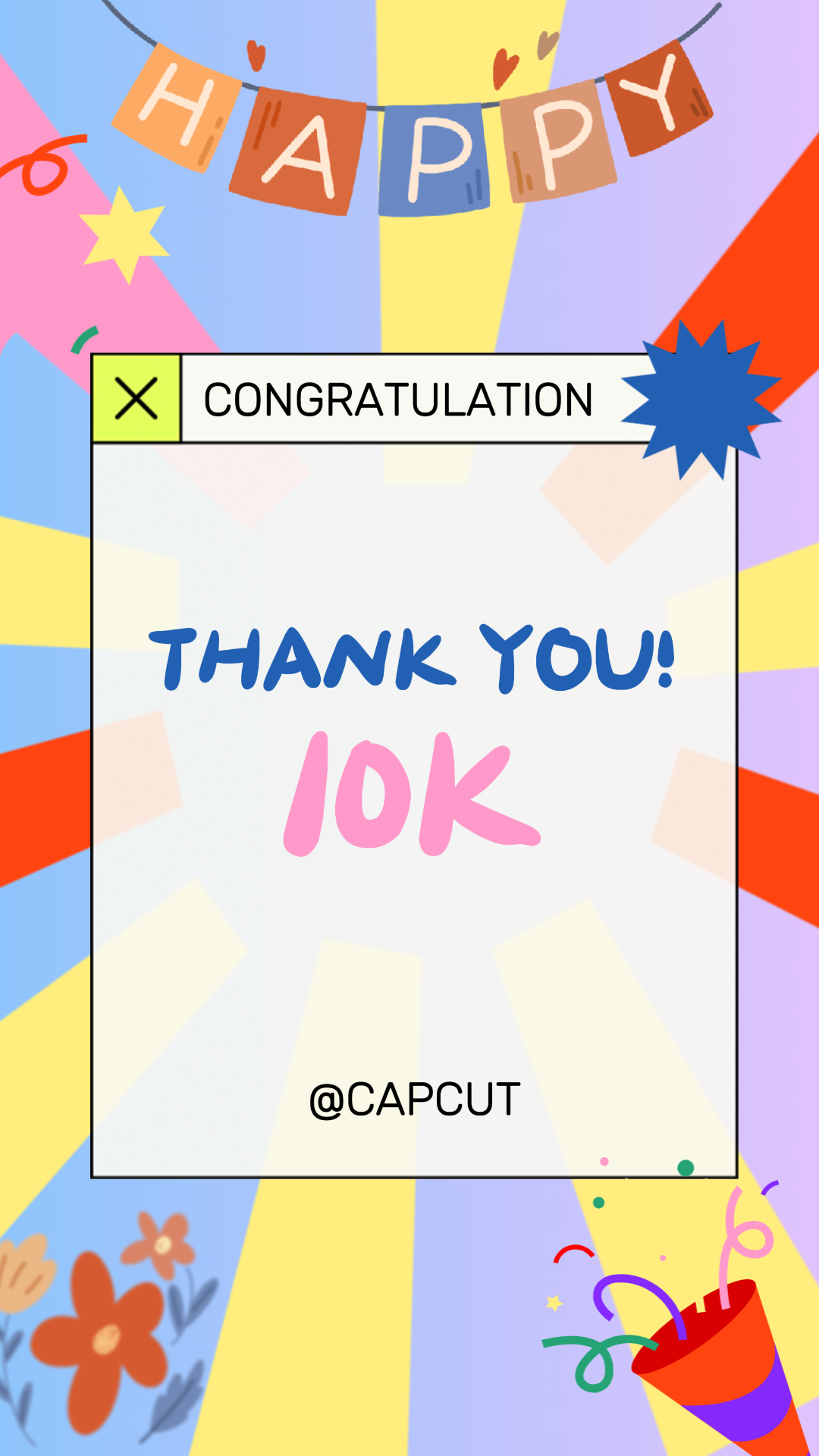 capcut template cover