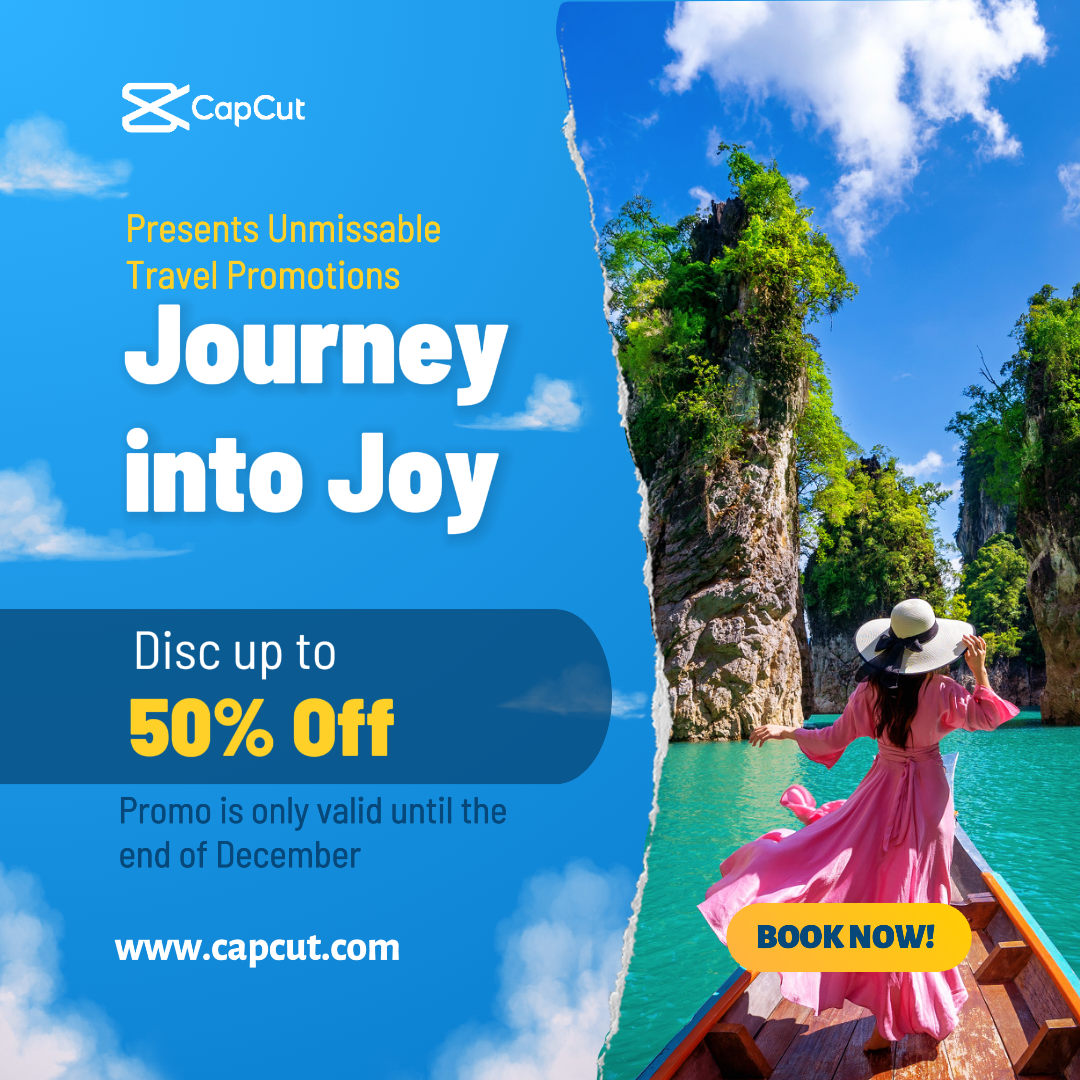 Promosi Pos Instagram Liburan Industri Perjalanan dan Pariwisata