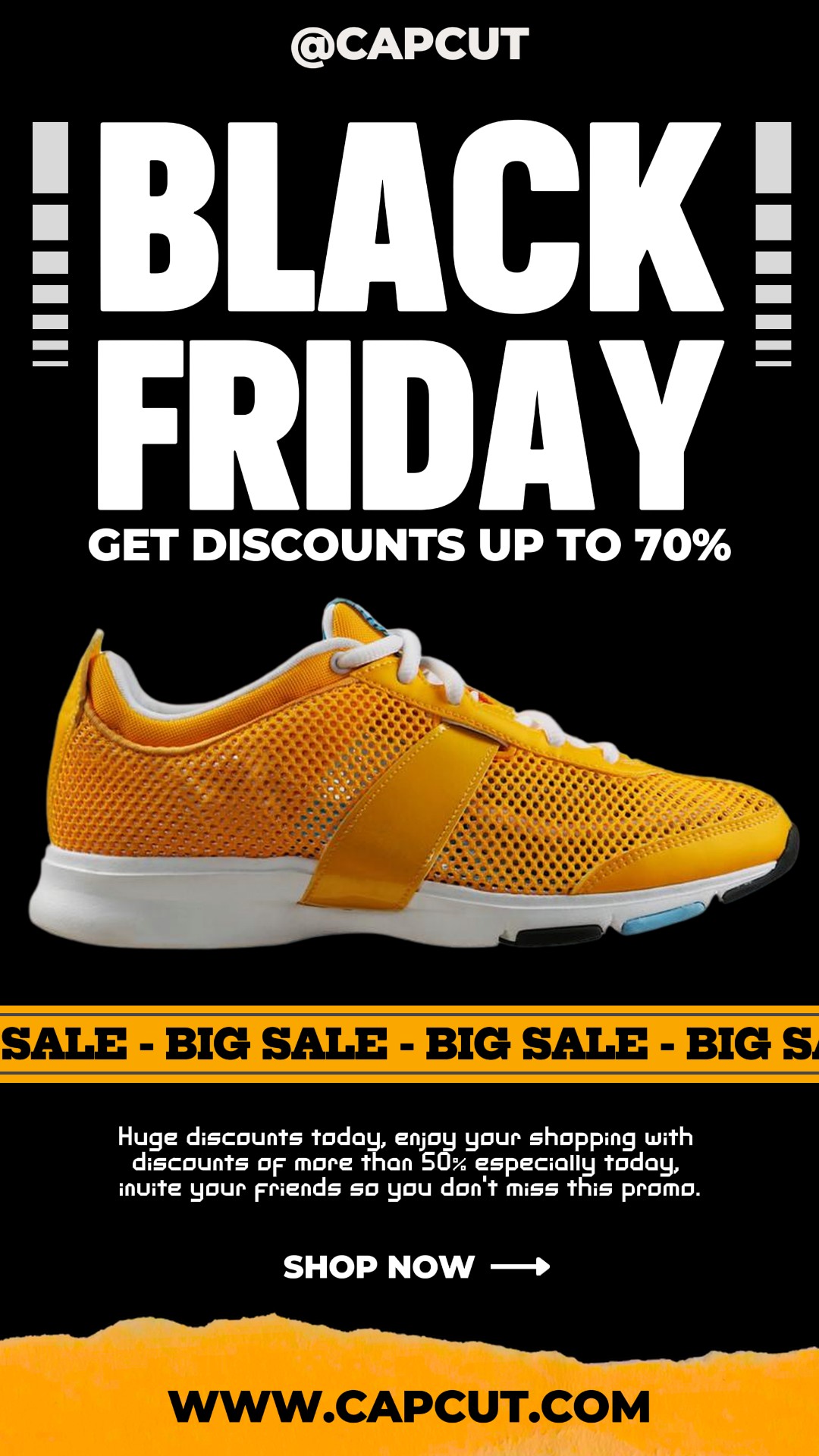 História do Instagram da Black Friday