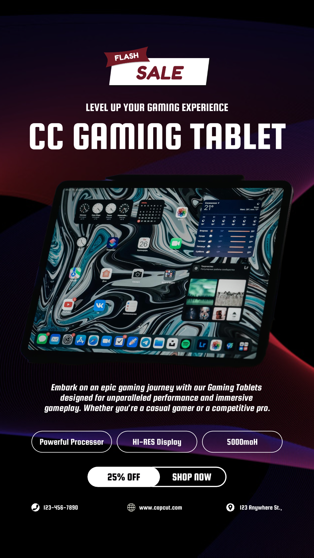 capcut template cover