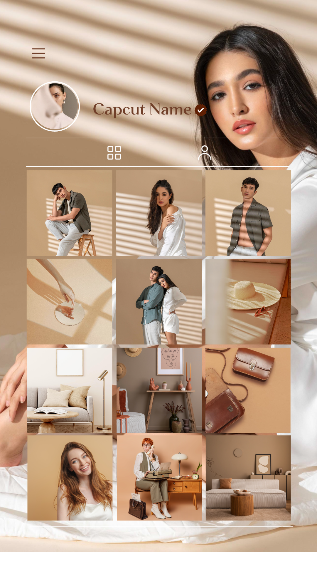 capcut template cover