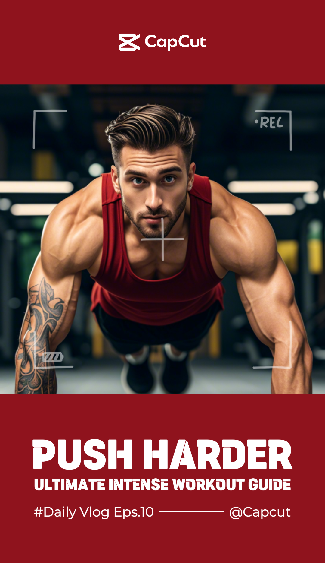 capcut template cover