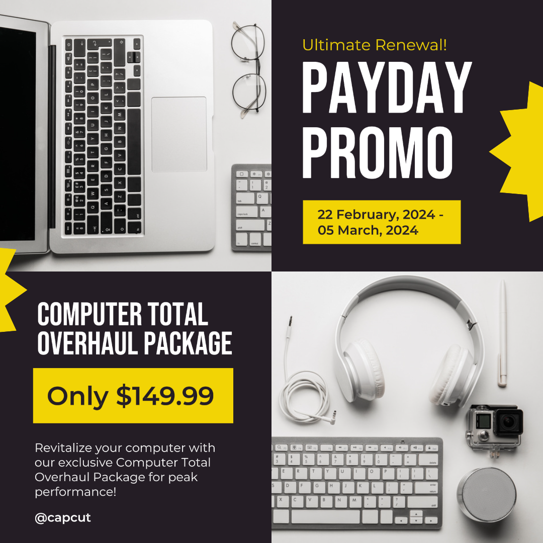 Layanan Kehidupan Perbaikan Komputer Posting Instagram