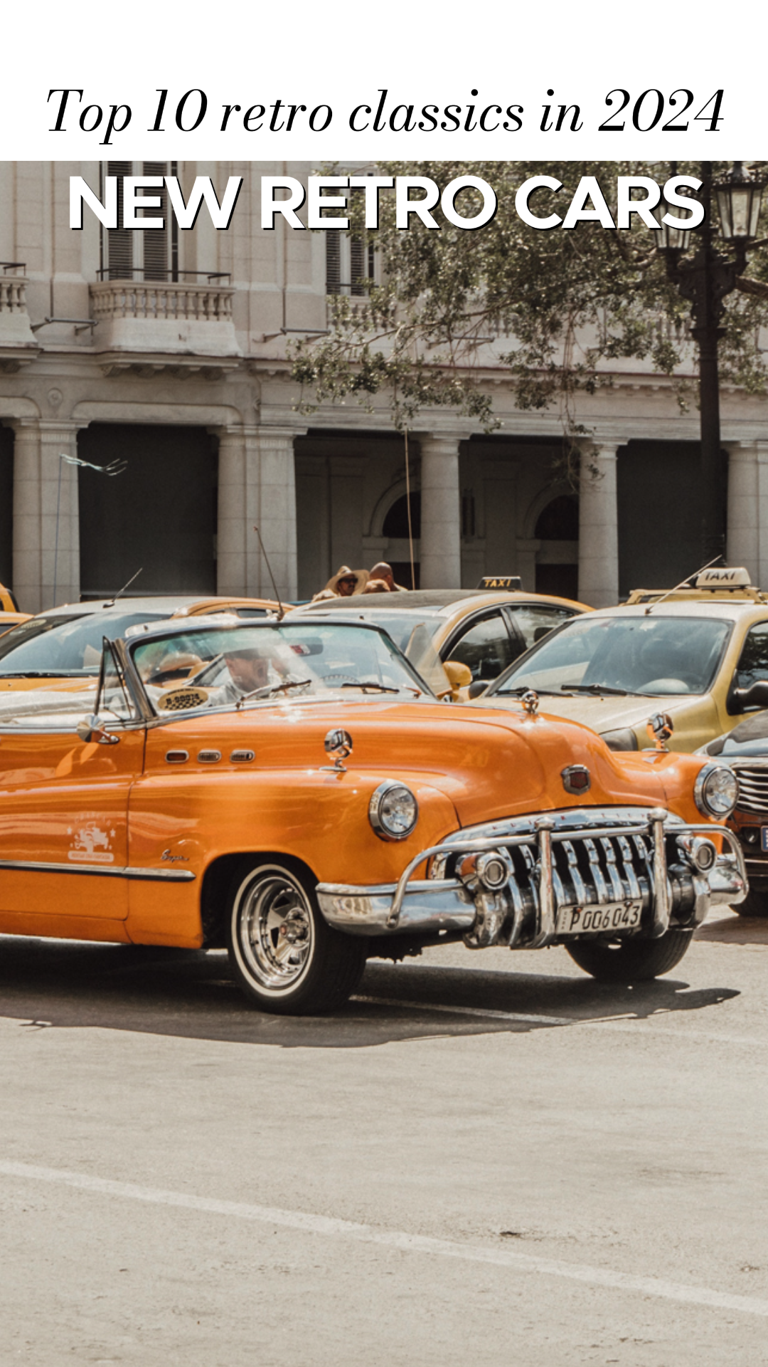 Retro Cars Review Youtube Thumbnail 9:16